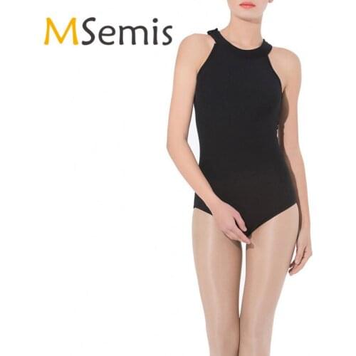 Gymnastic Swimsuit for Girls Ballet Leotard Dance Costume Sleeveless Halter Floral Lace Back Ballet Gymnastics Leotard Jumpsuit