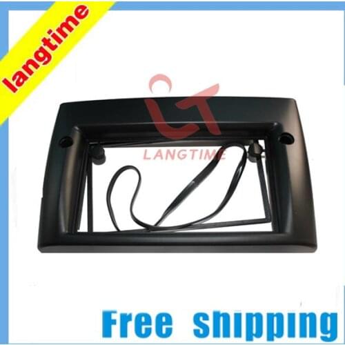 Free shipping-Car refitting DVD frame,DVD panel,Dash Kit,Fascia,Radio Frame,Audio frame for 2010 FIAT STILO,2 DIN