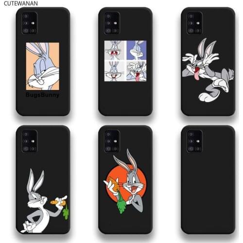 Cute bunny Phone Case For Samsung Galaxy A52 A21S A02S A12 A31 A81 A10 A20E A30 A40 A50 A70 A80 A71 A51 5G