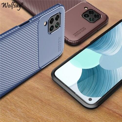 For Huawei P40 Lite Case Shockproof Armor Silicone Cover Phone Case For Huawei P40 Lite Protective Cover For Huawei P40 Lite