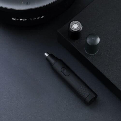 2 in1 Electric Shaving Nose Ear Trimmer Safety Rechargeable Hair Removal Cleaner Face Care Razor Men Portable Beard Trimmer