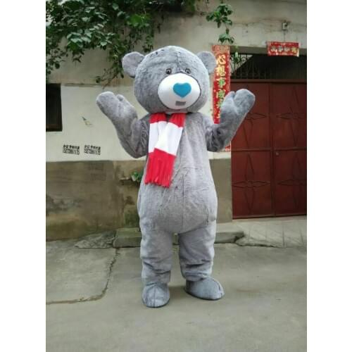 Bear Mascot Costume Cosplay Party Game Dress Outfit Advertising Halloween Adult Factory Wholesale + Free Postage