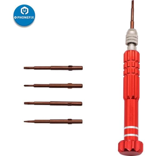 5 in 1 Screwdriver Set Torx Phillips Slotted Screwdrivers Kit for Mobile Phone Disassemble Repair Tool