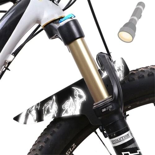 NEW Bicycle Reflective Fenders Front/Rear Tire Wheel Fenders Ultra-thin Mudguard MTB Road Cycling Fix Gear Accessories