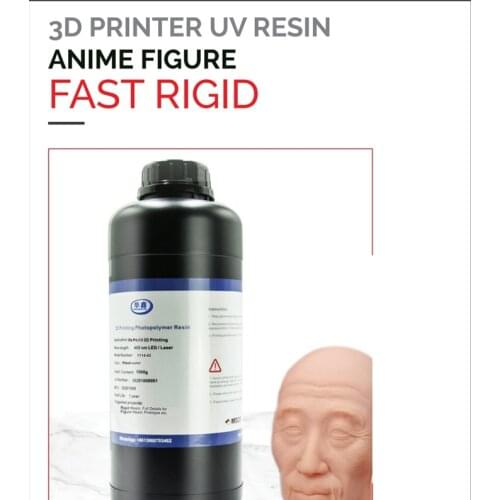Photopolymer Resin 3D Printer Fast Rigid UV PHOTOSENSITIVE Rigidity1kg SLA/DLP/LCD Printer Materials Liquid Photopolymerization