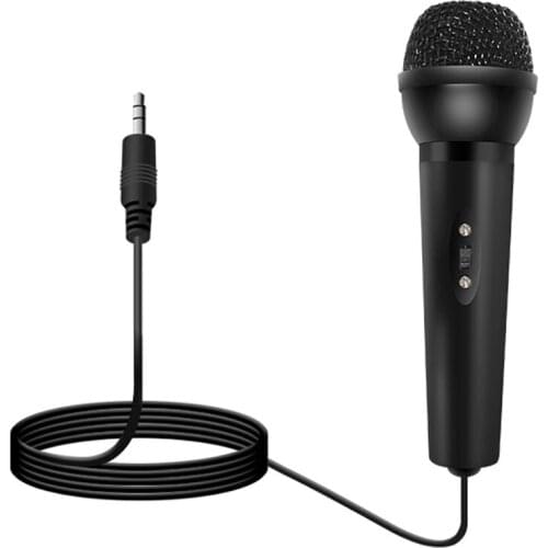 Professional Studio Microphone Wired Mini Cell Phone Cardioid Microphone Portable Handheld Karaoke Audio Microphones