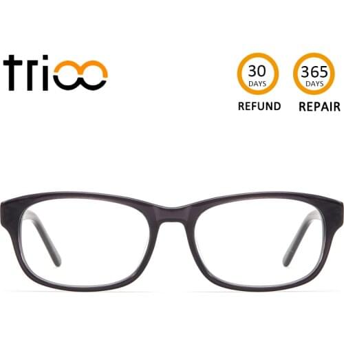 TRIOO Rectangle Prescription Glasses Women Clear Degree Lens Eyeglasses Myoipa Oculos de grau Female Spectacles Eyewear Frame