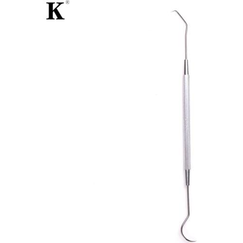 1 * Dental Explorer Stainless Steel Dentist Teeth Clean Hygiene Probe hook Pick Dental Tool Products