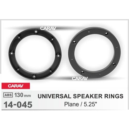 2pcs/set Universal Car Speaker Adapter Bracket Plate ABS Automobiles Speaker Bracket for UNIVERSAL CARAV 14-045