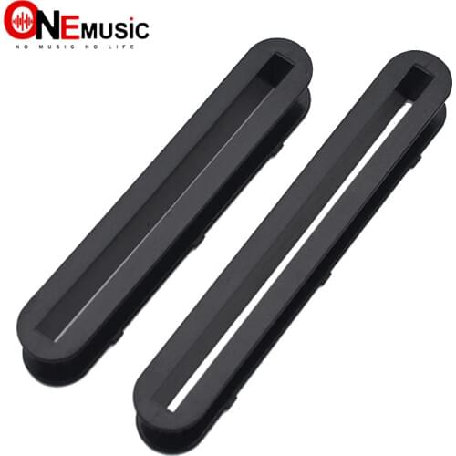 20PCS Slug Bobbin for Electric Guitar Bass Pickup Slug Bobbin Bass Guitar Parts 83/95*14*13mm Black