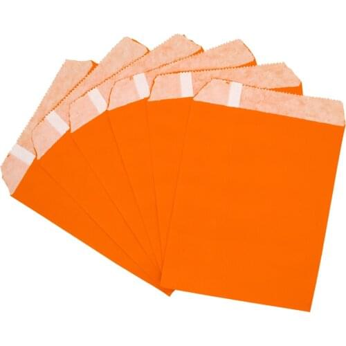 5-50pcs Color Gift Kraft Paper Bag Candy Bread Snack Food Safety Bag Birthday Wedding Gift Gift Packaging Bag Packaging 13*18cm