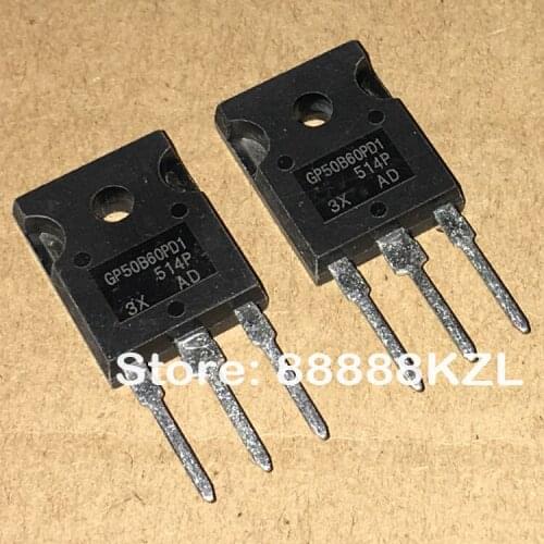 50pcs/lot IRGP50B60PD1 GP50B60PD1 TO-247 IGBT tube ultrafast recovery diode 75A 600V TO-3P