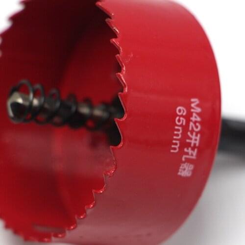 65mm 2.56" Bi-Metal Wood Hole Saws Bit for Woodworking DIY Wood Cutter Drill Bit