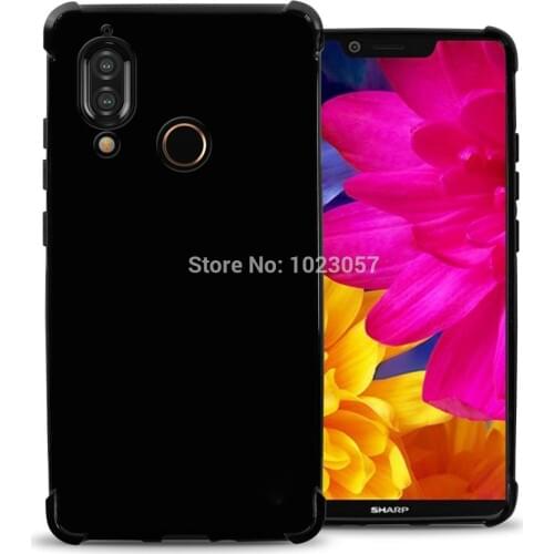 Case For Sharp Aquos S3 6.0inch Case Sharp Aquos S3 Cover Ultra Thin Soft Clear TPU CoverFor Sharp Aquos S3 6.0inch