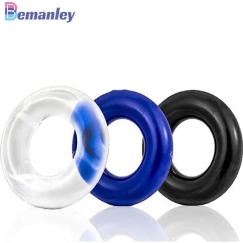Penis Ring Delayed Ejaculation, Three-Color Set of Sperm Lock Function, Reusable Silicone Male Penis Supplies, Glans Exerciser