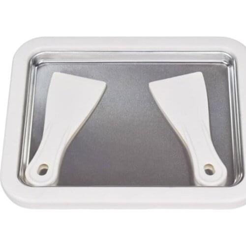 Instant Ice Cream Rolled Pan Fruit Sweet Spot Sorbet Frozen Yogurt Plate