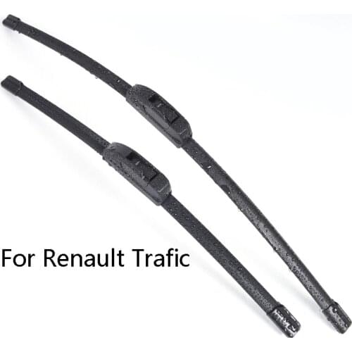 Car Windshield Wiper Blades For Renault Trafic from 2001 to 2017 Car Windscreen wiper Rubber