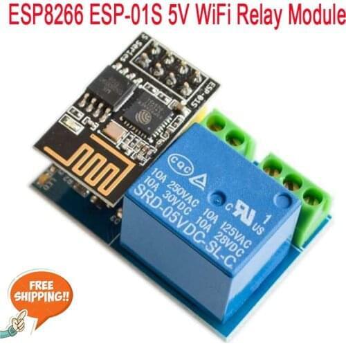 ESP8266 5V WiFi Relay Module Things Smart Home Socket Remote Control Switch Phone APP ESP-01 Relay Wireless WIFI Module