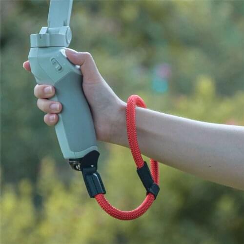 For DJI OM 4 Handheld Gimbal Camera Safety Lanyard Hand Strap with 1/4 Screw Interface for Osmo Mobile 2 3 for Zhiyun Stabilizer