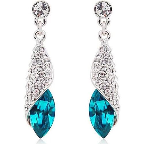 SCE112 925 Silver Conch Earrings Popular Micro-Inserted Conch Earrings