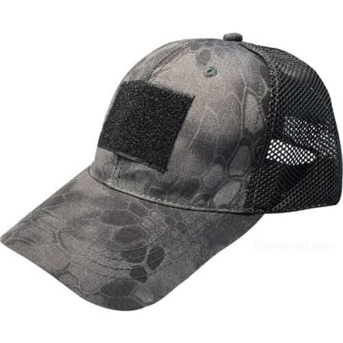 Tactical Basketball Outdoor Cap Military Camouflage Outdoor Hat Military Airsoft Fishing Army Hiking Hunting Snapback Cap Men