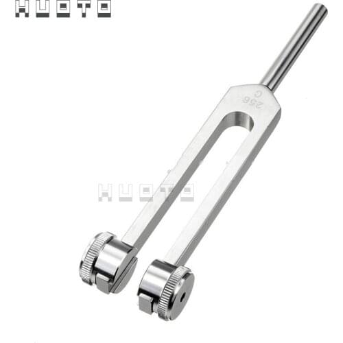 3pcs/lot Tuning-ford medical tuning fork 128hz 256hz 512hz aluminum alloy with hammer and gift bag