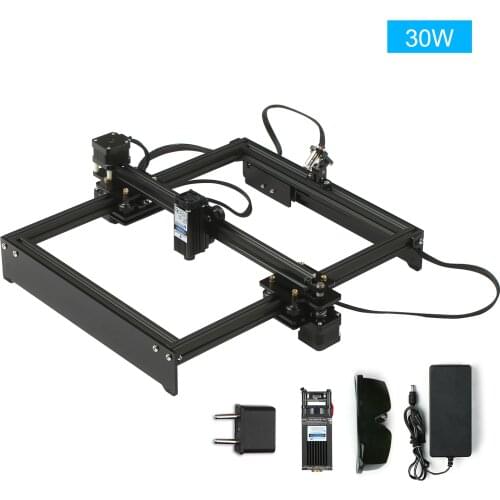 30W Laser Engraving Machine CNC Router Laser engraver Off-Line Control Desktop DIY Laser Engraver Cutter Laser Logo Mark Printer