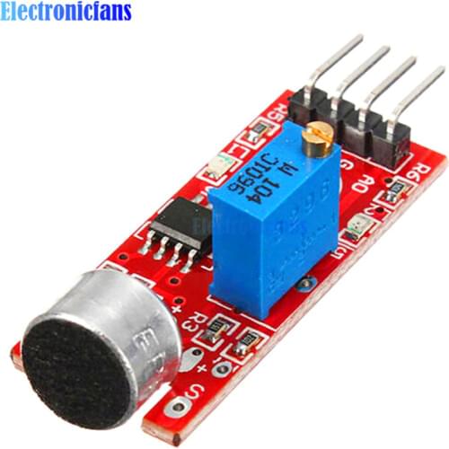 5pcs High Sensitive Microphone Sound Sensor Detection Module For Arduino AVR PIC 5V DC Power Supply Analog Output Module