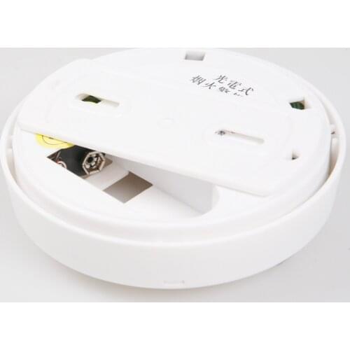 85dB Voice Fire Smoke Sensor Detector Alarm Tester Home Security System Wireless Cordless for Kitchen/Restaurant/Hotel/Cafe