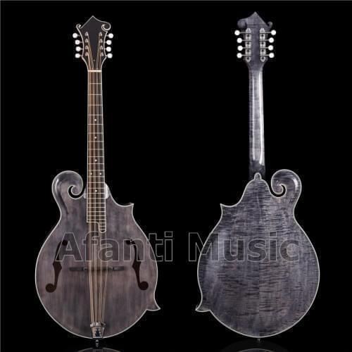 Afanti Solid Spruce top / Solid Flamed maple Back & Sides / Afanti factory Mandocello (AMB-907)