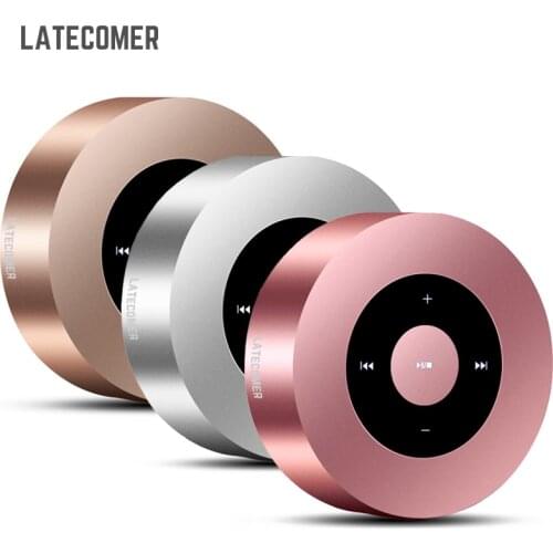 Latecomer A8 Wireless Bluetooth Bass Speaker For iPhone Android MP3 Portable Audio Support 32G TF Card Subwoofer Mini Speaker