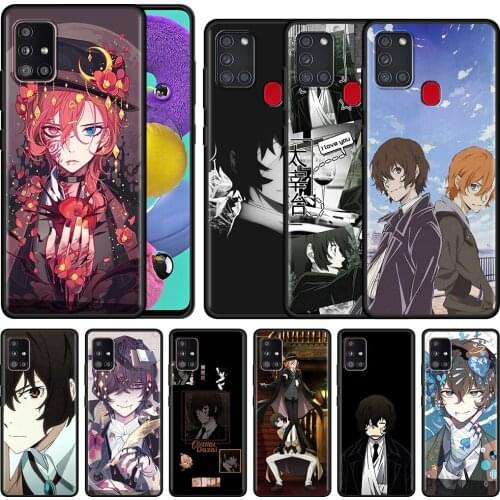 Bungo Stray Dogs Anime For Samsung Galaxy A51 A71 A21s A12 A31 A41 M31 Soft Phone Case A32 M51 A52 M30s A02s A11 A72 A42 Cover