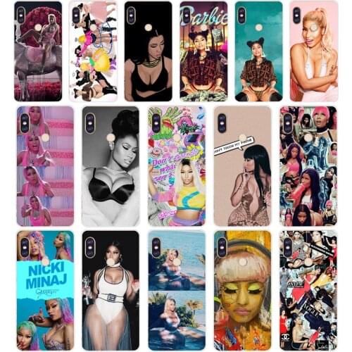 246H black nicki minaj Soft Silicone Tpu Cover phone Case for xiaomi redmi 6 pro 5 plus note 6 pro 4 4x mi 8