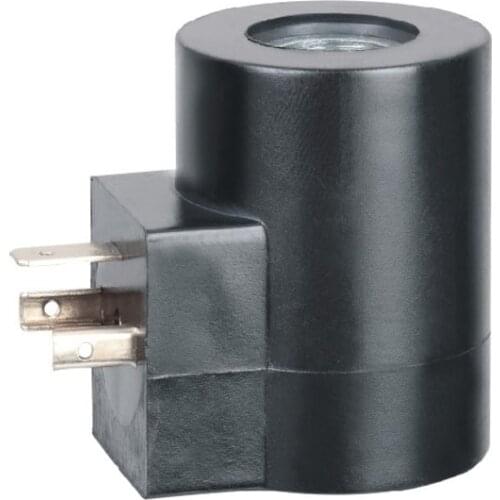 HC-C-14-H Cartridge Solenoid Valvevs DC 10V 12V 24V Dia14 MM DIN Connector Cylindrical Electromagnetic Coil
