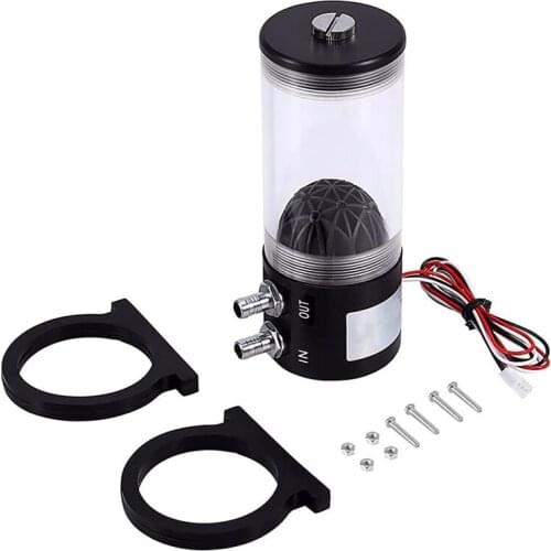 HOT-500L/H DC12V 10W CPU Cooling Heat Exchanger Water Pump Tank CO2 Cooler