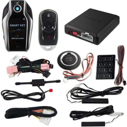 Plug and Play Push Button Kit For Buick Lacrosse 2009-2016 Keyless Entry System Password Unlock Remote Start