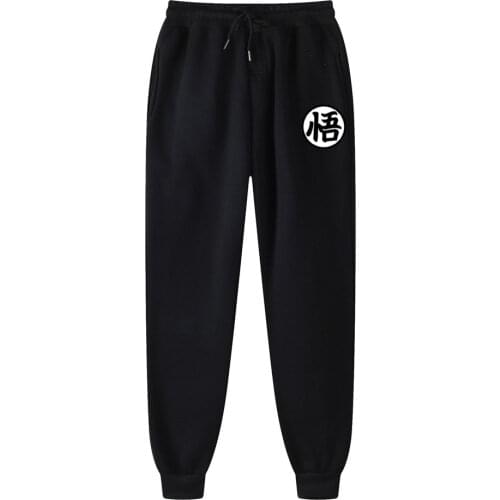 Japane Anime Goku Print Men Joggers Brand Men Trousers Casual Pants Sweatpants Jogger Fitness Workout Running Sporting Clothing
