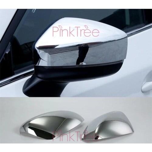 For Mazda Cx-5 Cx5 2017 2018 Chrome Rear View Side Door Mirror Cover Cap Trim Molding Garnish Overlay Decoration Styling