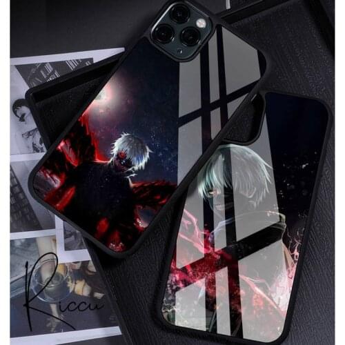 Tokyo Ghoul Trendy Anime Kaneki Ken Clear Phone Case Rubber for iPhone 12 11 Pro Max XS 8 7 6 6S Plus X 5S SE 2020 XR Mini case