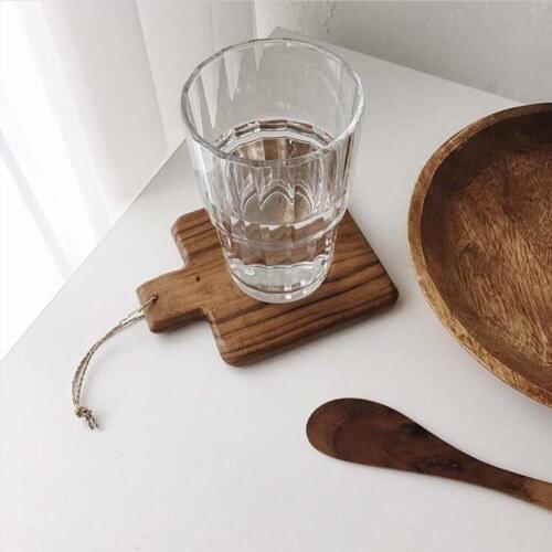 Wooden Placemat Cup Holder Drink Coasters Tischset Wood Heat Insulation Tea Pot Placemats Dining Table Decoration Accessories