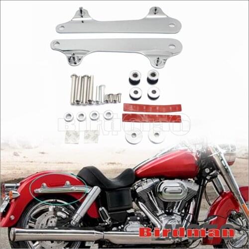 Steel Sissy Bar Motorcycle Rack Docking Detachable Hardware Kit for Harley DYNA Switchback FLD 52300065 Accessories 2012-up