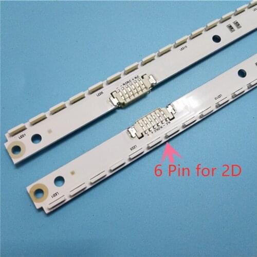 2pcs LED strip 56leds 2012SVS40 7032NNB RIGHT56/LEFT56 2D REV1.1 For Sam sung 40'' TV UE40S5500 UA40ES6100J UE40ES5500K