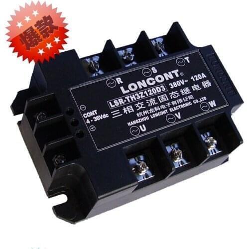 Three-phase AC Solid State Relay 70A/380V LSR-TH3Z70D3 DC Control AC Non-contact