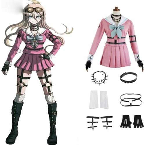 Danganronpa V3: Killing Harmony Iruma Miu Rabbit Uniform Halloween Christmas Anime custom made Cosplay Costume