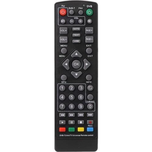 Universal Wireless Remote Control Controller Replacement for DVB-T2 Smart Television STB HDTV Smart Set Top TV Box
