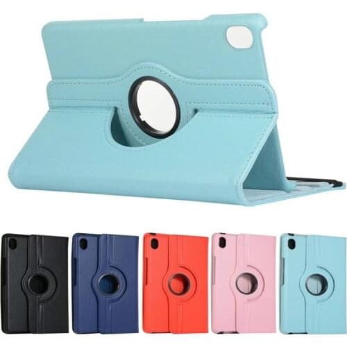 360 Degree Rotating Leather Case For New Huawei MediaPad M6 8.4 2019 Cover for Huawei M6 8.4 inch Tablet Case + Film + Pen