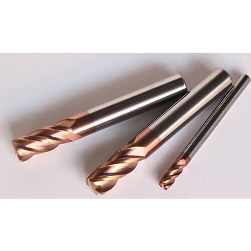 1pcs R0.5 R1 corner rounding carbide endmill carbide knife TOROIDAL cutter router bit tungsten router tool for CNC mill