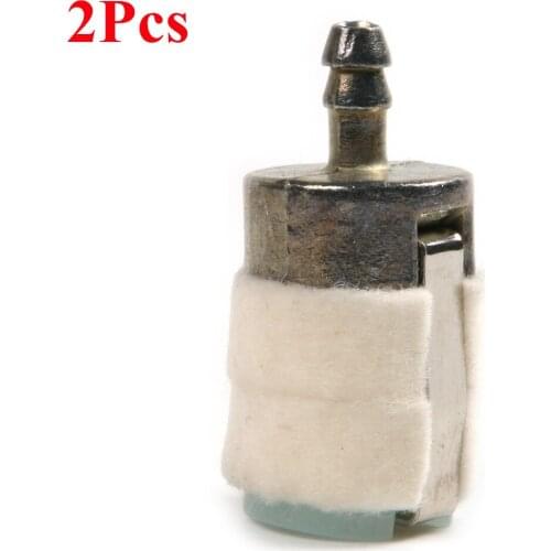 Good Quality 2Pcs lot Chain Saw Brush Cutter Earth Auger Water Pump Parts Cotton Wool Fuel Filter Tool 40X19.7X19.7mm