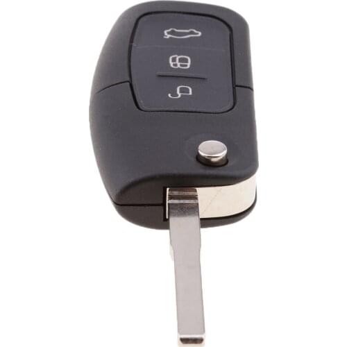 Car 3-Button Remote Key Fob 4D63 Chip For Ford C-Max Fiesta Fusion