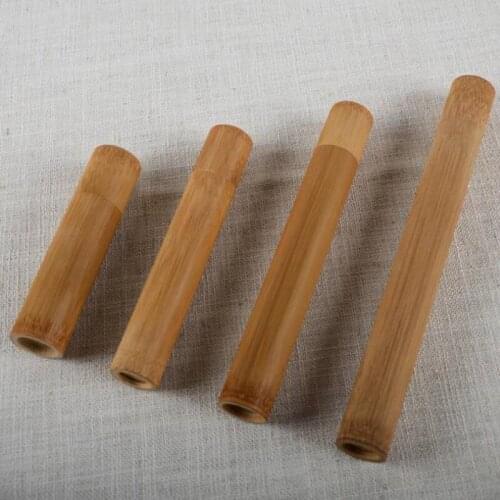 Free shipping Sealed Tea Barrel Container Cylinder Portable Bamboo Tube Tea Pot 100pcs/lot lin4996